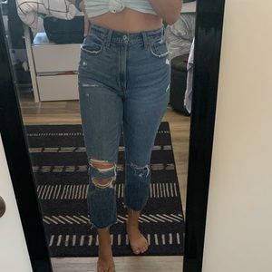 Abercrombie straight leg jeans